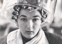 Under the hair-drier