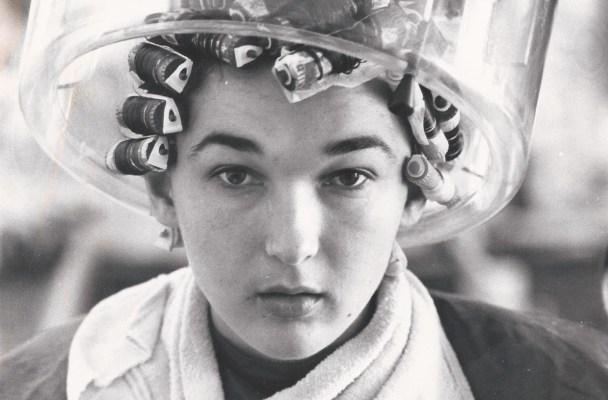 Under the hair-drier