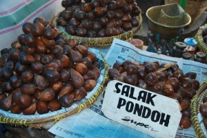 snake fruit at markets