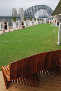 Celebrity Solstice lawn
