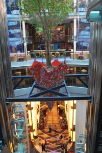 Celebrity Solstice atrium