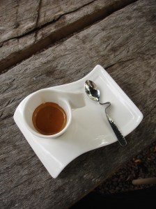 Kopi Luwak at Hervey's Range Tea House (Photo: Len Zell)