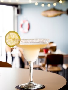 That's what I call a cocktail glass...pre-dinner drinks at Helm Surfers Paradise (Photo: Andrew Jarvie).