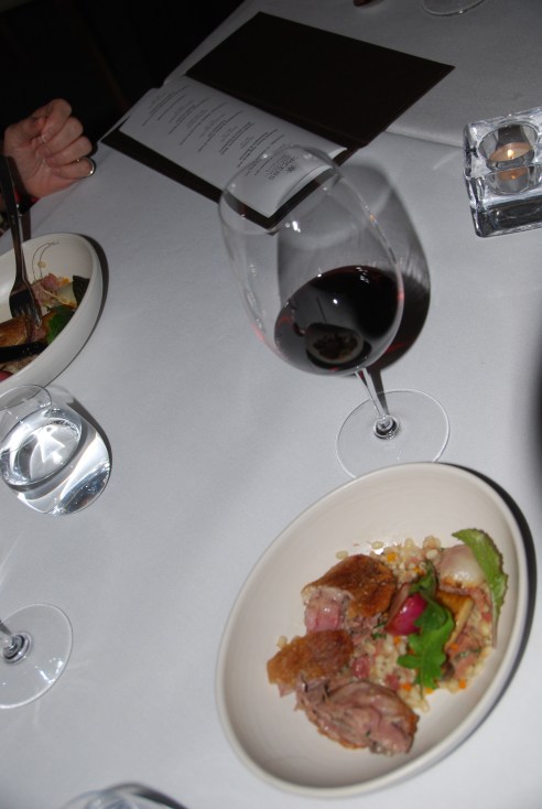 One of our seven courses in the degustation dinner