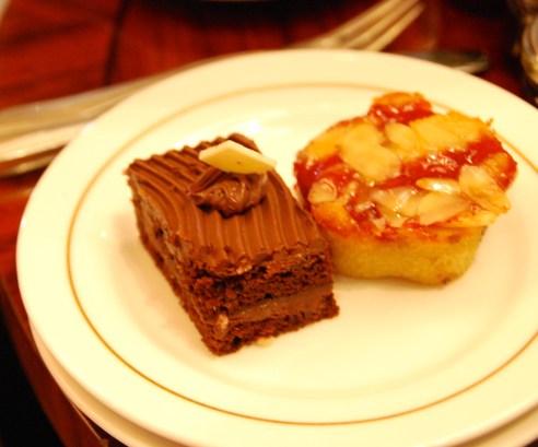 Sweet treats at High Tea.