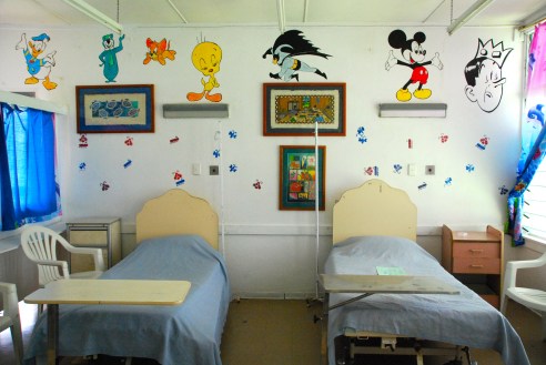 Part of the children's ward at the Sigtoka District Hospital