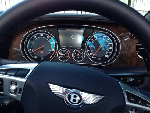 bentley dashboard