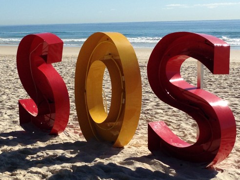 SOS (Save Our Surfers) by Michael Blazek (Queensland). 