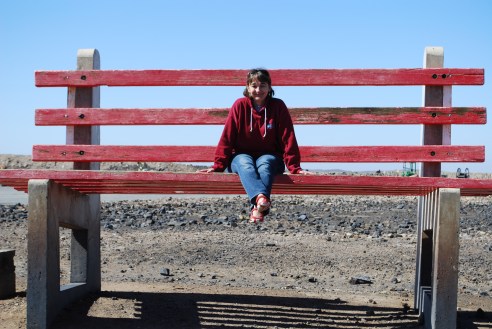 In 2009, I sat on Broken Hill's "Big Red Chair" atop the Line of Lode. Now it's off-limits to visitors.